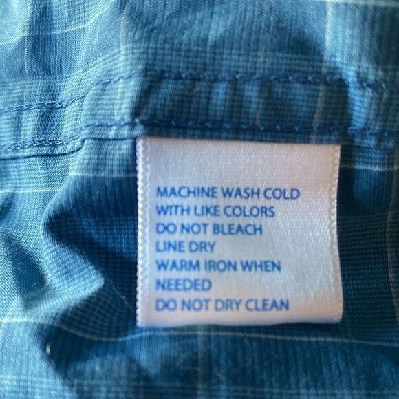 Southern Tide Blue Plaid Long Sleeve Sportshirt m Size XL - Picture 3 of 5